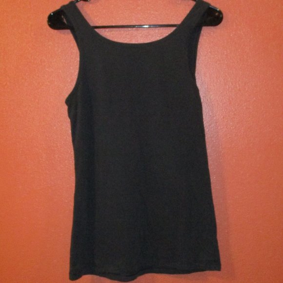 DC Angels Woman Large Black Blue White Graphic American Indian Chief Tank Top - Picture 6 of 7